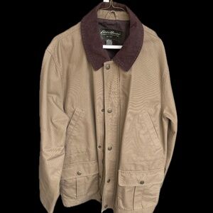 Vintage Eddie Bauer Jacket - Size L Tan - Like New